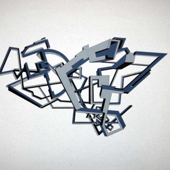 Painting titled "Interlude 8 et 9" by Clément Charoy, Original Artwork, Marker