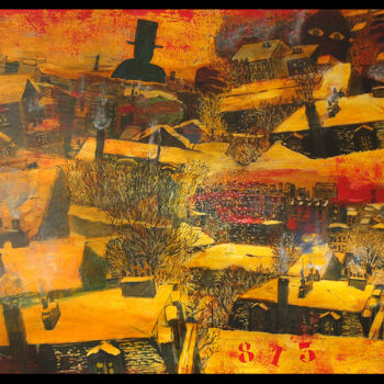 Peinture intitulée "813" par Jean-Marc Philippe (Jimpy), Œuvre d'art originale, Autre