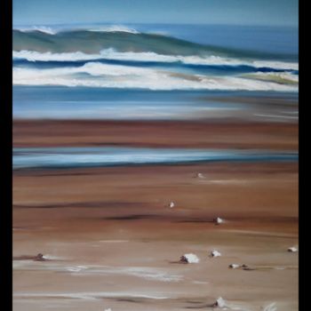 Peinture intitulée "paysages-libres-n-7…" par Murielle Léger, Œuvre d'art originale, Pastel