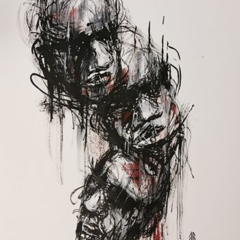 Painting titled "Inktober 13" by Jérôme Royer, Original Artwork, Ink