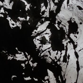 Peinture intitulée "c est moi que tu re…" par Francisco Mendes, Œuvre d'art originale, Encre