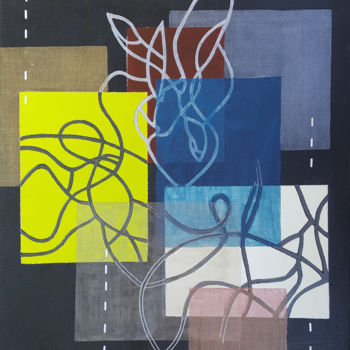 Malarstwo zatytułowany „Connections III” autorstwa Silvana Klaric, Oryginalna praca, Inny