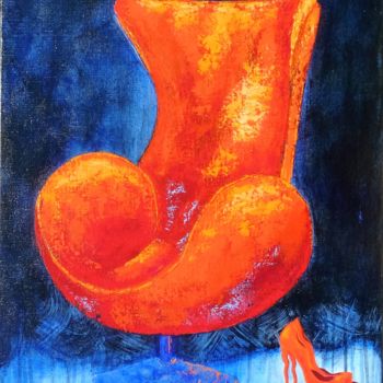 Peinture intitulée "BULLE DE MAGIE" par Annaïg Le Bihan, Œuvre d'art originale
