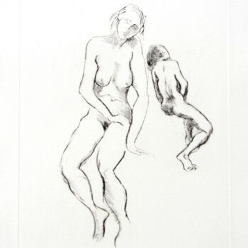 Le corps décliné 1 ( gravure)