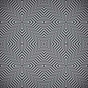 「Minimal Geometrical…」というタイトルのデジタルアーツ Badbug'Sによって, オリジナルのアートワーク, デジタル絵画