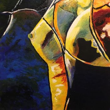 Peinture intitulée "Emotions" par Philippe Van Bellinghen, Œuvre d'art originale, Huile