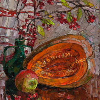 제목이 "Still Life with Pum…"인 미술작품 Sergey Sovkov로, 원작