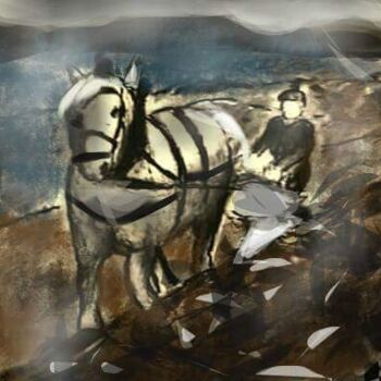 Digital Arts titled "travail dans les ch…" by Jacky Patin, Original Artwork
