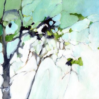 Painting titled "View Out My Kitchen…" by Janel Bragg, Original Artwork, Other