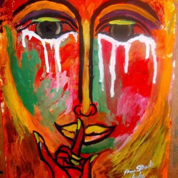 Painting titled "Silence.jpg" by Any Staub, Original Artwork