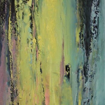 Peinture intitulée "Effet de lumière" par Catherine Dufrene (Katy), Œuvre d'art originale, Huile