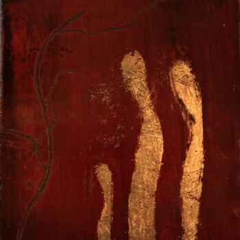 Painting titled "LAQUE - sans titre" by Brigitte Barcelo, Original Artwork, Other