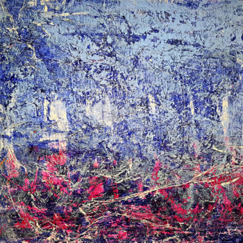 Schilderij getiteld "Roseto (n.258) - 85…" door Alessio Mazzarulli, Origineel Kunstwerk, Acryl