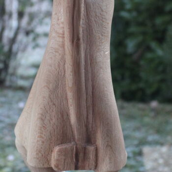 Scultura intitolato "Libérée" da Max Bernard, Opera d'arte originale, Legno