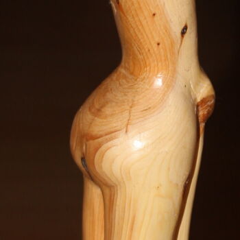 Scultura intitolato "Berger" da Max Bernard, Opera d'arte originale, Legno
