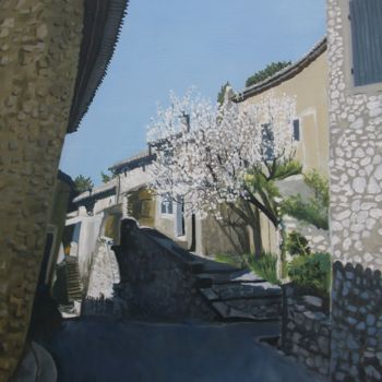 제목이 "Eygalieres"인 미술작품 Catherine Pergay로, 원작, 아크릴
