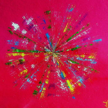 Peinture intitulée "Mélancolie" par Laurent Boron, Œuvre d'art originale, Acrylique