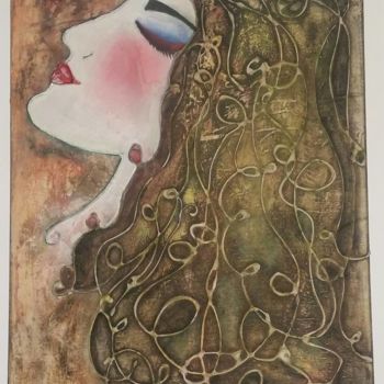 Painting titled "Lady.jpg" by Any Staub, Original Artwork