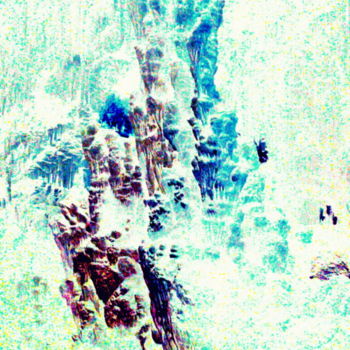 Digital Arts με τίτλο "Glaciation" από Mysane, Αυθεντικά έργα τέχνης, Φωτογραφία Μοντάζ