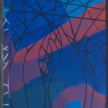 「37.Les carafes dans…」というタイトルの絵画 Pascal Russi (PRussi)によって, オリジナルのアートワーク, アクリル