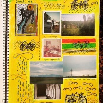 拼贴 标题为“1972” 由Zoran Komatinović, 原创艺术品