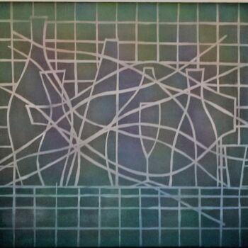Peinture intitulée "32.Les Carafes . 20…" par Pascal Russi (PRussi), Œuvre d'art originale, Acrylique