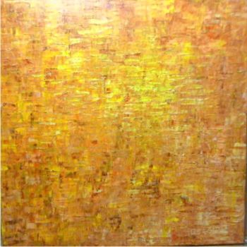 Painting titled "Carte blanche 23" by Geneviève Baud Caizergues, Original Artwork, Acrylic Mounted on Wood Stretcher frame