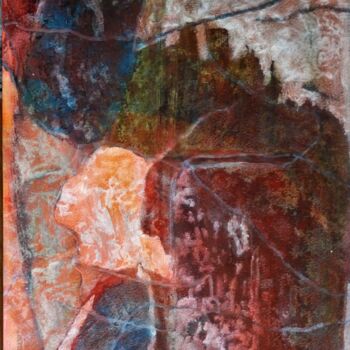 「Laodomie」というタイトルの絵画 Philippe Casaubonによって, オリジナルのアートワーク, インク