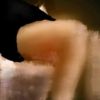 Arts numériques intitulée "Des jambes.........…" par Jacky Patin, Œuvre d'art originale