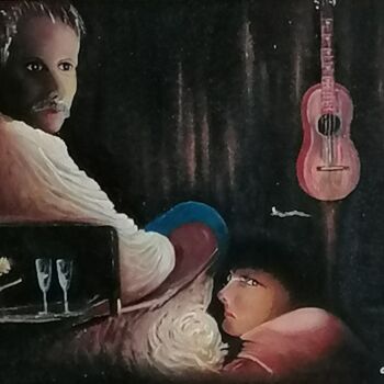Ζωγραφική με τίτλο "trahison" από Charles Corbin, Αυθεντικά έργα τέχνης, Λάδι