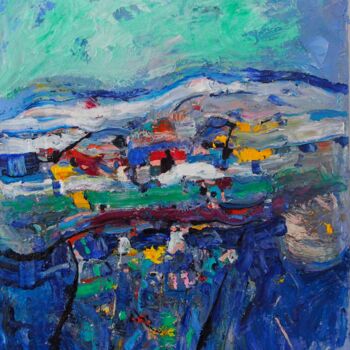 Painting titled "Observation" by Jean-Marc Chapelet (jeanmarchapelet), Original Artwork, Oil