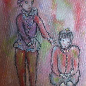 Painting titled "Déglingu'art boudeu…" by Bruno Briatte, Original Artwork, Acrylic