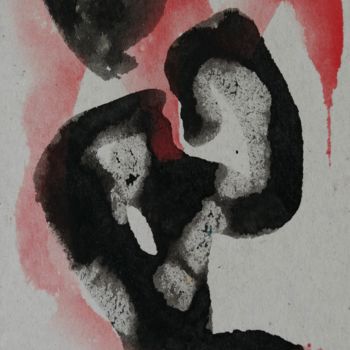 Dessin intitulée "sans titre" par Isabelle Langlois, Œuvre d'art originale, Encre