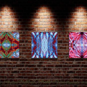 Digital Arts titled "Palm 001 - 003 on a…" by Æ Art, Original Artwork, Other
