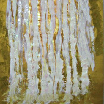Painting titled "Crevices" by Michela Curtis, Original Artwork, Acrylic