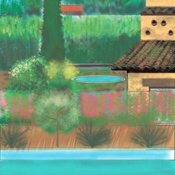 Digital Arts titled "2015-02-27 Valescur…" by Michel Normand, Original Artwork, Digital Painting
