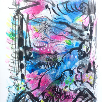Dessin intitulée "Dessin Sketch" par Lucie Rydlova, Œuvre d'art originale, Encre