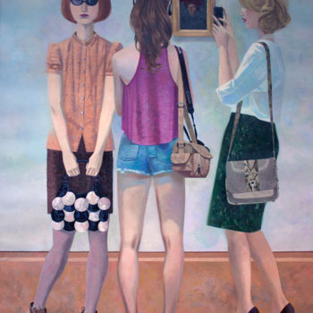 제목이 "Three Graces"인 미술작품 Andrey Simakov로, 원작, 기름