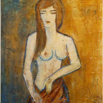 Peinture intitulée "Jasmine" par Innox, Œuvre d'art originale, Acrylique