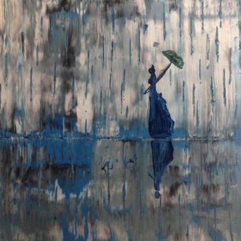Peinture intitulée "Un instant d'avant" par Pierre Joseph, Œuvre d'art originale, Huile