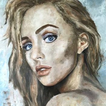 Painting titled "seduction.jpg" by Natalia Marinych, Original Artwork, Oil