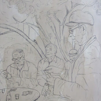 Desenho intitulada "011.jpg" por Romeo Zanchett, Obras de arte originais, Outro