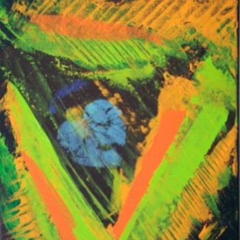 Schilderij getiteld "fall glory" door Vcasey, Origineel Kunstwerk, Olie