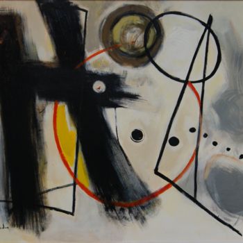 Schilderij getiteld "H2O" door Hervé Marchelidon, Origineel Kunstwerk, Acryl