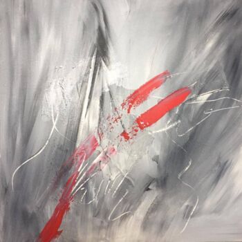 Painting titled "Les différences" by Suely Blot, Original Artwork, Acrylic