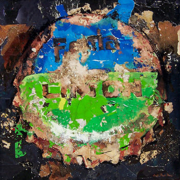 Painting titled ""Fanta-limon" Jordi…" by Jordi Prat Pons, Original Artwork