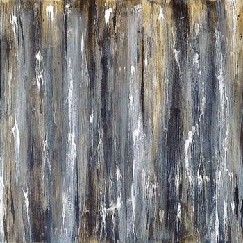 Painting titled "Ghost Reflection" by Angie Chapman, Original Artwork, Acrylic