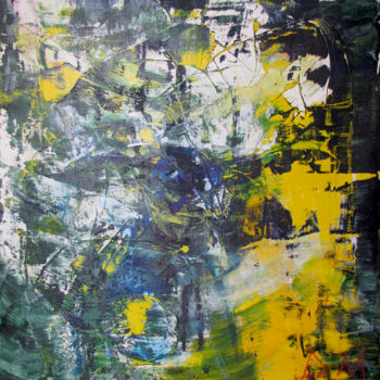 Painting titled "Mint Lime Mojito, O…" by Dmitri Matkovsky, Original Artwork, Acrylic