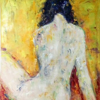 Peinture intitulée "Imagination" par R Devarrewaere, Œuvre d'art originale, Huile