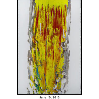 제목이 "Work on Paper June…"인 미술작품 Charles Gibbons로, 원작, 아크릴